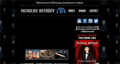 Desktop Screenshot of nicholasanthony.com